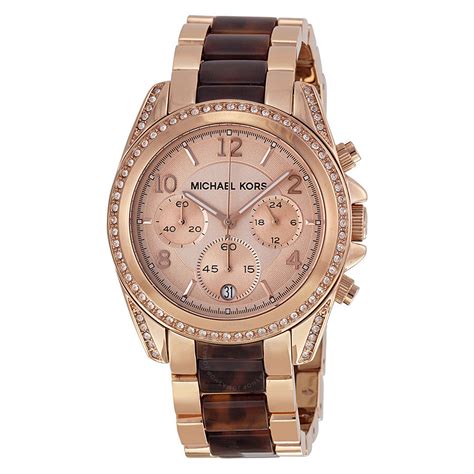 michael kors rose gold watches for women on sale|rose gold watch with numbers.